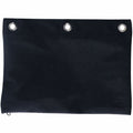 Business Source Binder Pencil Pouch, Black, 6 / Bag, BSN18303