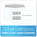 TOPS Adams 1098/1099 Tax Form Envelopes, White, 24 / Pack, TOP22222