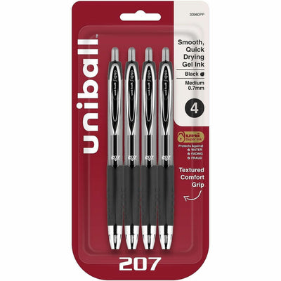 uni-ball uniball™ 207 Gel Pen, 4 / Pack, UBC33960PP
