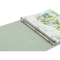 Samsill Earth's Choice Plant-Based View Durable 1 Inch 3 Ring Binders - Assortment 4 Pack, Riose, 8 1/2" Width x 11" Length, SAMMP46939