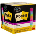 3M Post-it Super Sticky Notes, Neon Green Limeade, 15 / Pack, MMM65415SSCP
