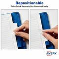 Avery Ultra Tabs Repositionable Margin Tabs, White, 24 / Pack, AVE74789