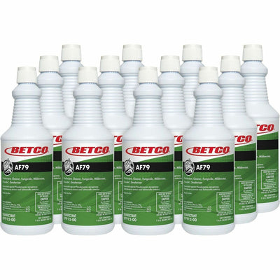 Betco AF79 Acid-Free Restroom Cleaner, Clear Blue, 12 / Carton — view 1