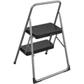 Dorel Cosco 2-Step Household Folding Step Stool, Gray, CSC11137PBL1E