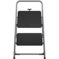 Dorel Cosco 2-Step Household Folding Step Stool, Gray, CSC11137PBL1E