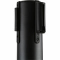 Genuine Joe Crowd-Control Posts, Black, 2 / Carton, GJO00466