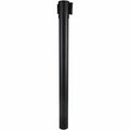 Genuine Joe Crowd-Control Posts, Black, 2 / Carton, GJO00466