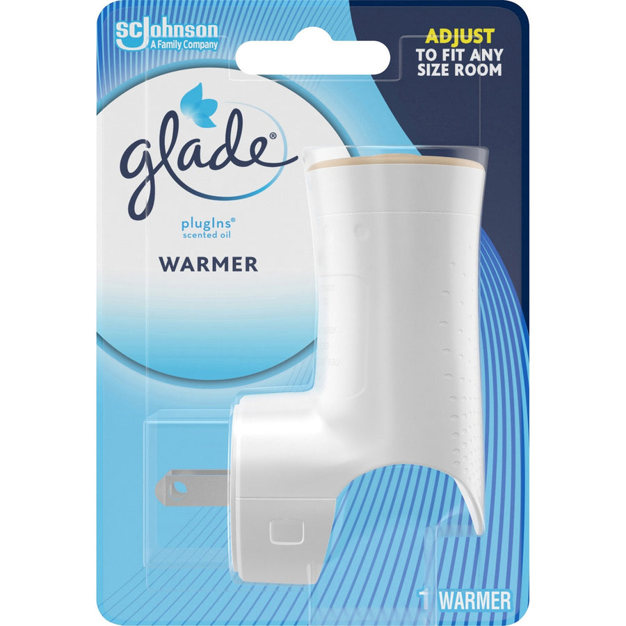 Glade PlugIns Scented Oil Warmer, White, Refillable, SJN334583
