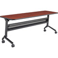 Safco Flip-N-Go Rectangular Training Table, SAFLF2472TSLCRM