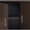 Safco Medina Mocha Laminate Office Unit, Brown, SAFMSCLDC