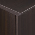 Safco Medina Mocha Laminate Office Unit, Brown, SAFMVLFLDC