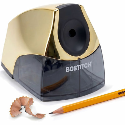 Stanley Black & Decker Bostitch Personal Electric Pencil Sharpener, Yellow, BOSEPS4GOLD
