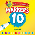 Crayola Bright/Bold Broad Line Markers, 10 / Pack, CYO587725