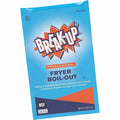 Diversey Break-Up Professional Fryer Boil-Out, Blue, 36 / Carton, DVOCBD991209