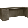 Lorell Prominence 2.0 Left-Pedestal Credenza, Other, LLRPC2466LGE