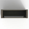 Lorell Prominence 2.0 Modular Table Base with Door, Gray, LLRPLB24GE
