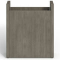 Lorell Prominence 2.0 Slim Modular Table Base, Gray, LLRPLB24HGE