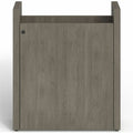 Lorell Prominence 2.0 Slim Modular Table Base, Gray, LLRPLB24HGE