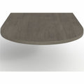 Lorell Prominence 2.0 Half-Racetrack Conference Tabletop, Gray, LLRPOC4872GE