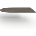 Lorell Prominence 2.0 Half-Racetrack Conference Tabletop, Gray, LLRPOC4872GE