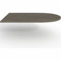 Lorell Prominence 2.0 Half-Racetrack Conference Tabletop, Gray, LLRPOC4872GE