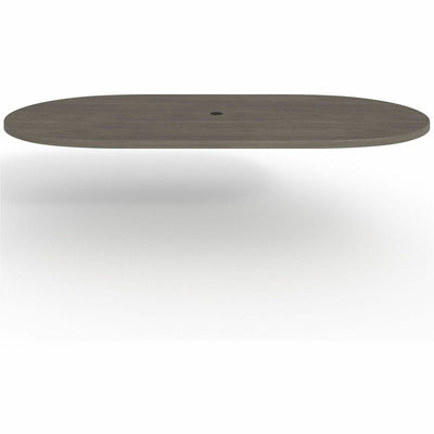 Lorell Prominence 2.0 Racetrack Conference Tabletop, Gray, LLRPRT4896GE