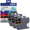 Brother LC4013PKS Original Standard Yield Inkjet Ink Cartridge - CMY - 3 / Pack, BRTLC4013PKS