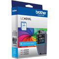 Brother LC401XLCS Original High Yield Inkjet Ink Cartridge - Single Pack - Cyan -, BRTLC401XLCS
