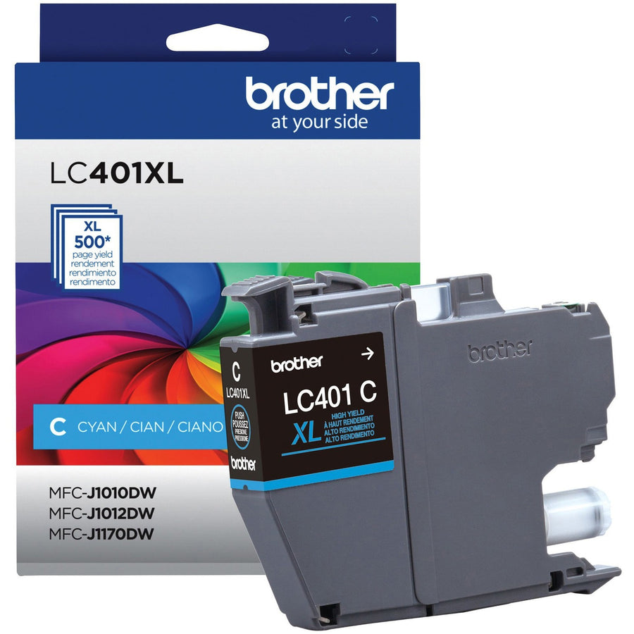 Brother Original High Yield Inkjet Ink Cartridge - Single Pack - Cyan -, 20EA/CT — view 1