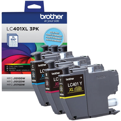 Brother Original High Yield Inkjet Ink Cartridge - CMY - 3 / Pack — view 1