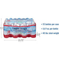 CG Roxane Crystal Geyser Natural Alpine Spring Water, 54 / Pallet, CGW35001DEP