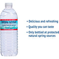CG Roxane Crystal Geyser Natural Alpine Spring Water, 54 / Pallet, CGW35001DEP