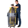 Rubbermaid Commercial Vented Brute 20-gallon Container, Black, RCP1779734