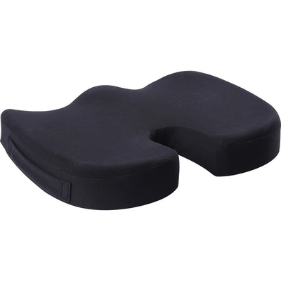 Lorell Butterfly-Shaped Seat Cushion, Black, LLR18307