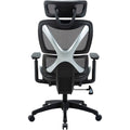 Lorell Xavier All-Mesh High-Back Chair with Articulating Lumbar, LLR84396