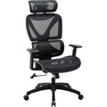 Lorell Xavier All-Mesh High-Back Chair with Articulating Lumbar, LLR84396