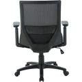 Lorell SOHO Mesh Mid-Back Task Chair, Black, LLR41840