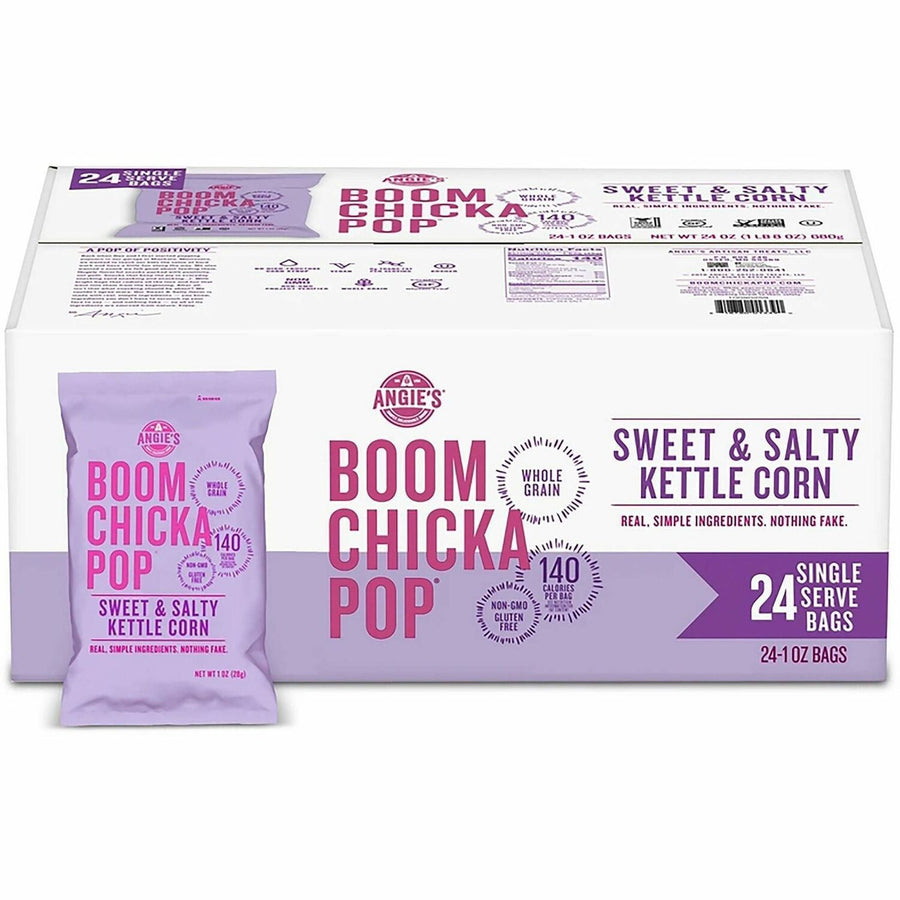 Angie's BOOMCHICKAPOP Ready-To-Eat Popcorn, 24 / Carton, CNGSN01213