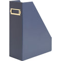 U 4-Piece Desk Organization Set, Navy, UBR3631U0002