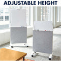 ACCO Quartet Agile Glass Dry-Erase Easel, QRTQ293066W