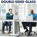 ACCO Quartet Agile Glass Dry-Erase Easel, QRTQ293066W