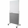 ACCO Quartet Agile Glass Dry-Erase Easel, QRTQ293066W