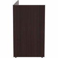 Lorell Essentials Series Reception Return, Brown, LLR18309