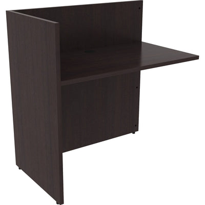 Lorell Essentials Series Reception Return, Brown, /CT — view 1