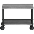 Lorell Underdesk Mobile Machine Stand, Black, LLR60262