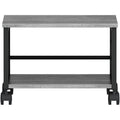 Lorell Underdesk Mobile Machine Stand, Black, LLR60262