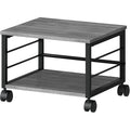 Lorell Underdesk Mobile Machine Stand, Black, LLR60262