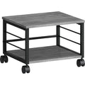 Lorell Underdesk Mobile Machine Stand, Black, LLR60262