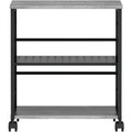Lorell Deskside Mobile Machine Stand, Black, LLR60263