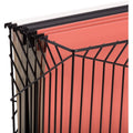U Vena Desk Organization Collection Hanging File Basket, Black, UBR3836U0206